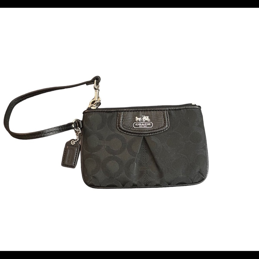 Coach Wristlet Black